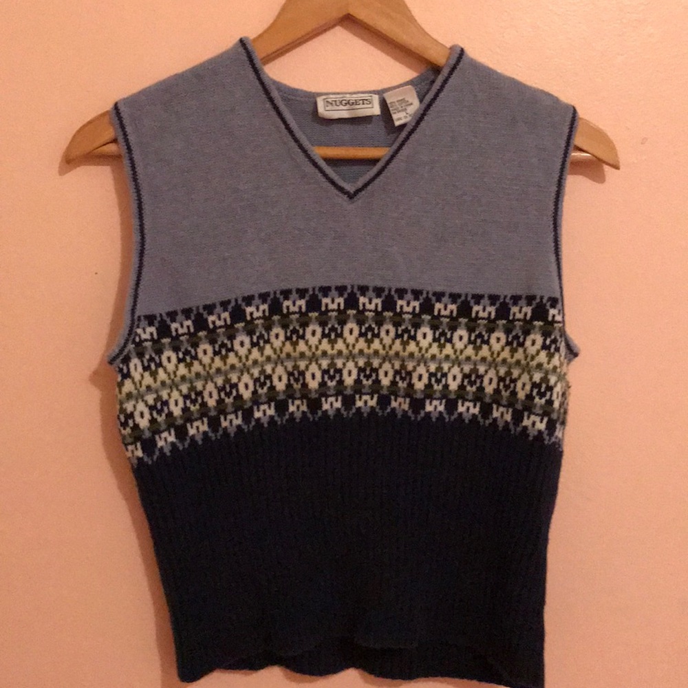 Vintage pattern vest